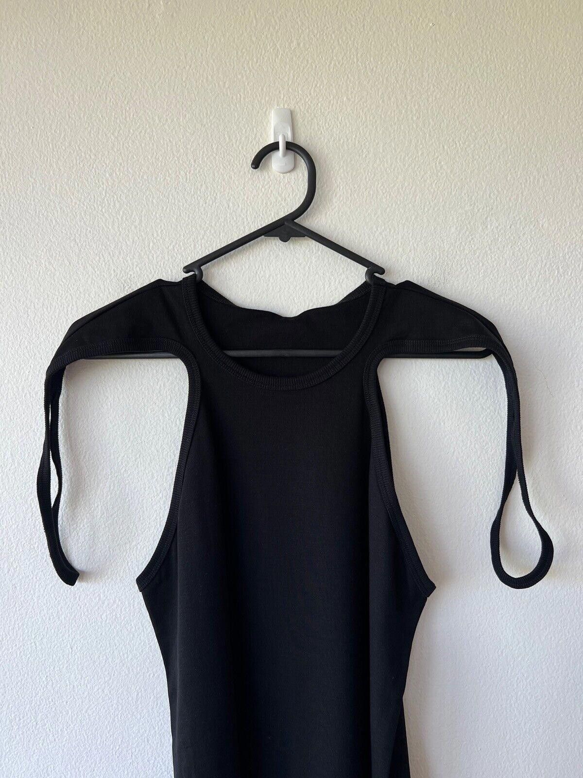 Dion Lee DION LEE Loop Black Tank Top (Womens L) Size L / US 10 / IT 46 - 2 Thumbnail