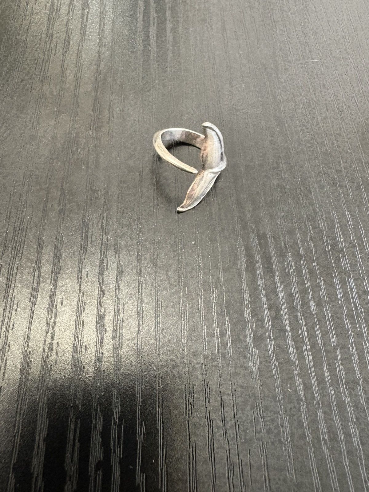 Other Handmade Silver Ring Whale Tail Design Fits Like Size 5 Size ONE SIZE - 1 Thumbnail