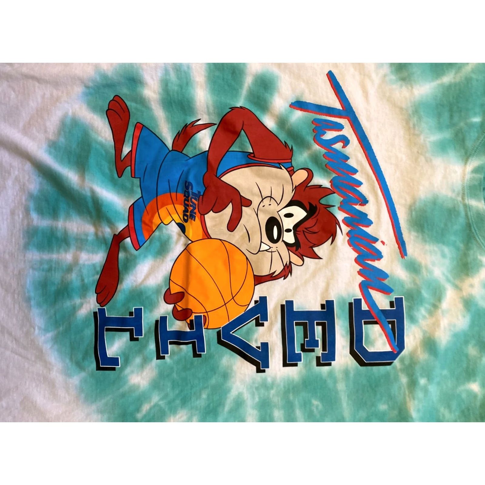Vintage Space Jam Space Jam 2 Tune Squad Mens TShirt Crew Neck Short Sleeve Tie Dye L Casual Graphic Tee Vintage No Size US L / EU 52-54 / 3 - 3 Thumbnail