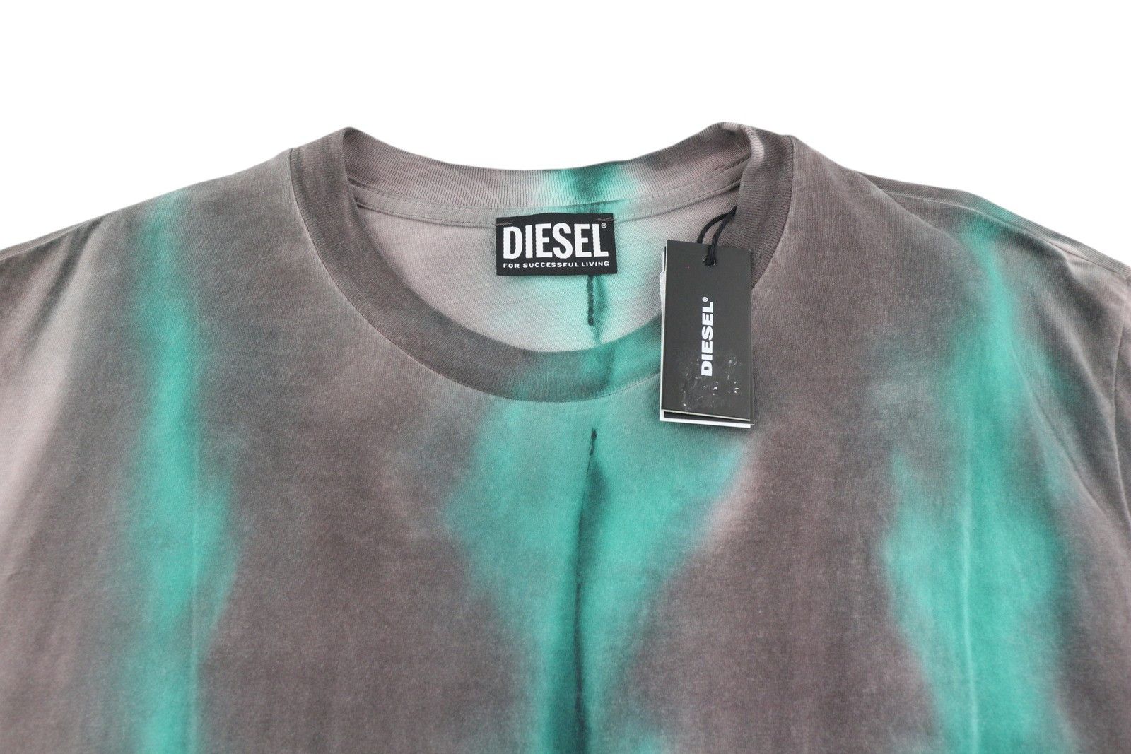 Diesel T-JUST-B52 S Acid Wash Logo Crew T-Shirt 84107 Size US S / EU 44-46 / 1 - 4 Thumbnail