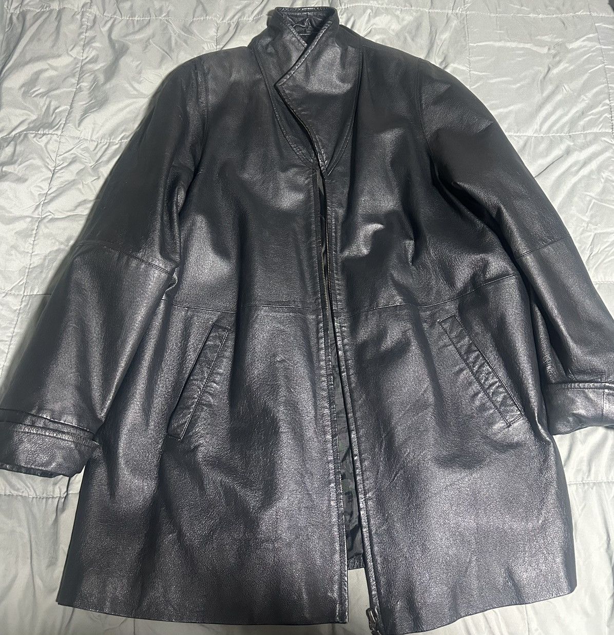 Other Black Amalfi Leather Jacket Size US XL / EU 56 / 4 - 1 Thumbnail