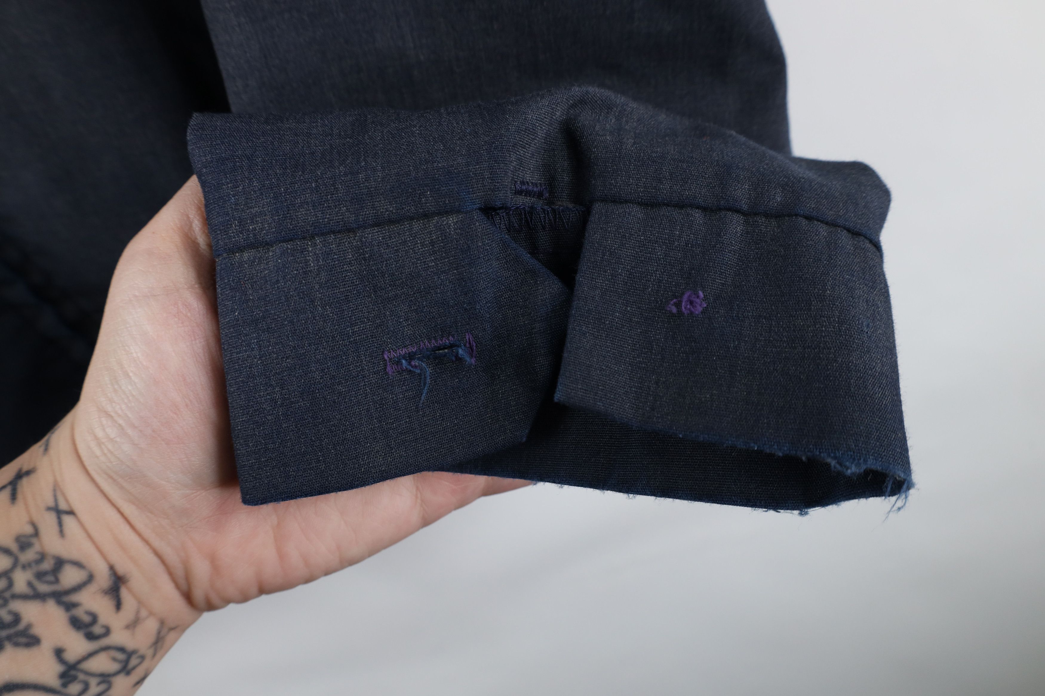 Vintage Vintage 60s Streetwear Lined Meachanic Work Jacket Blue USA Size US M / EU 48-50 / 2 - 4 Thumbnail
