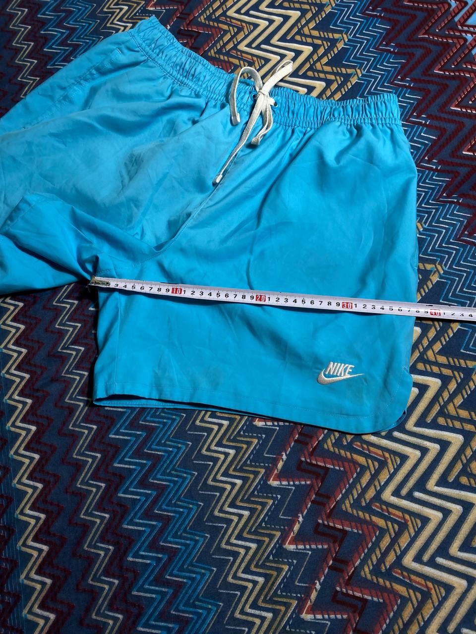 Nike shorts blue streetwear Nike logo Vintage Y2K size L Size US 34 / EU 50 - 11 Thumbnail