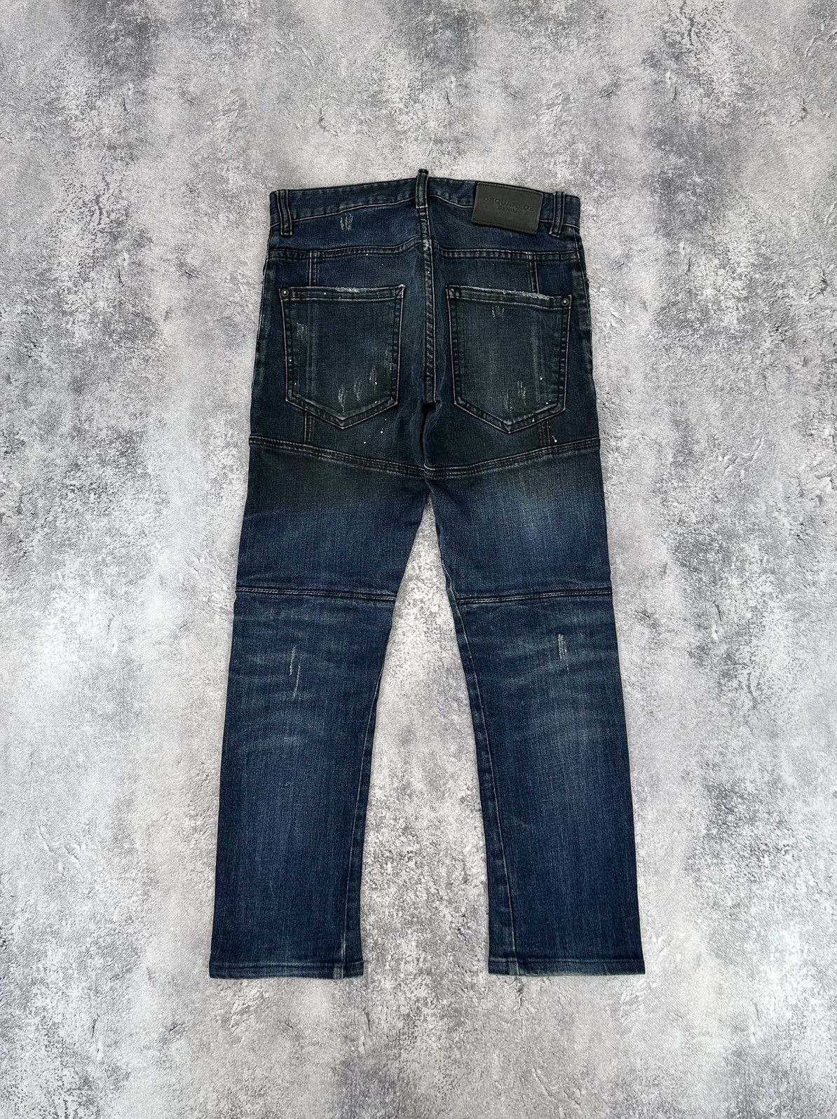 Dsquared2 Dsquared2 Avant Garde Distressed Designer Luxury Opium Jeans Size US 32 / EU 48 - 2 Thumbnail