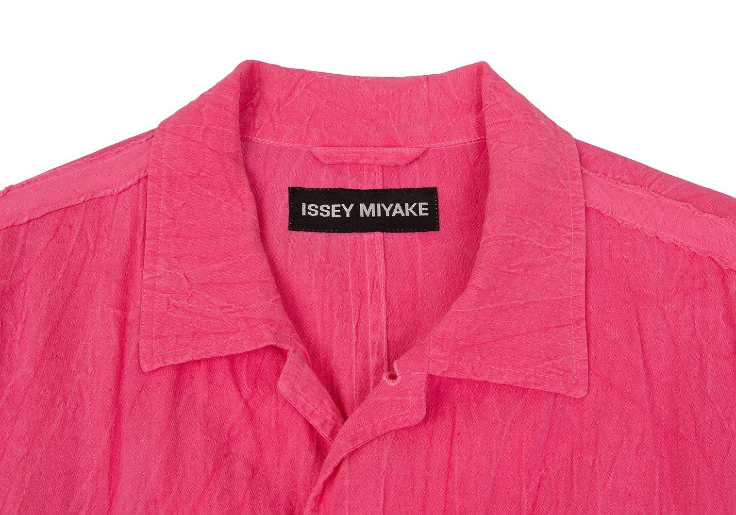 Issey Miyake Pink Pleated Tape Design Jacket in Good Condition Size US L / EU 52-54 / 3 - 4 Thumbnail