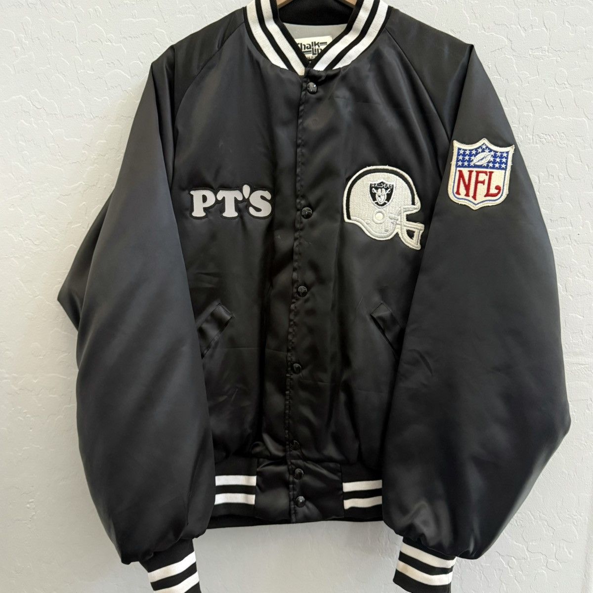 Raiders Chalk Line Jacket | Grailed