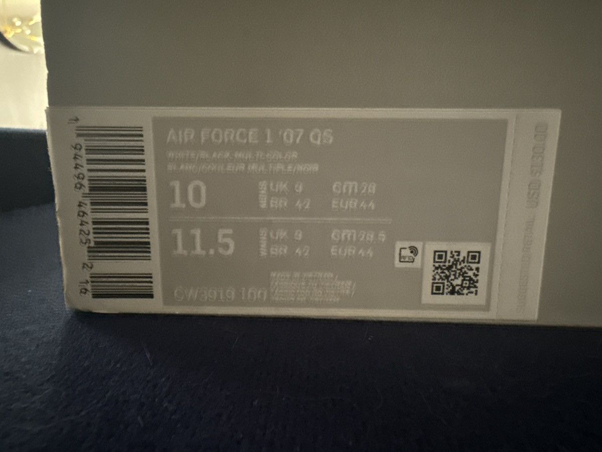 Nike Nike Air Force 1 Low South Korea Size US 10 / EU 43 - 10 Thumbnail