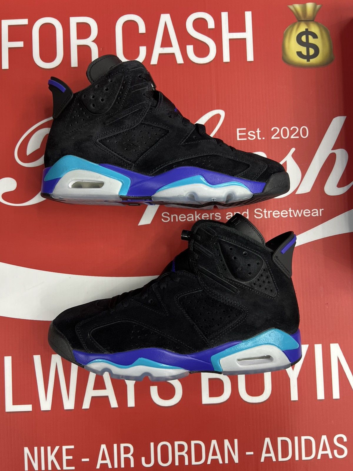 Jordan Brand Air Jordan 6 Aqua Size 9 Size US 9 / EU 42 - 2 Thumbnail