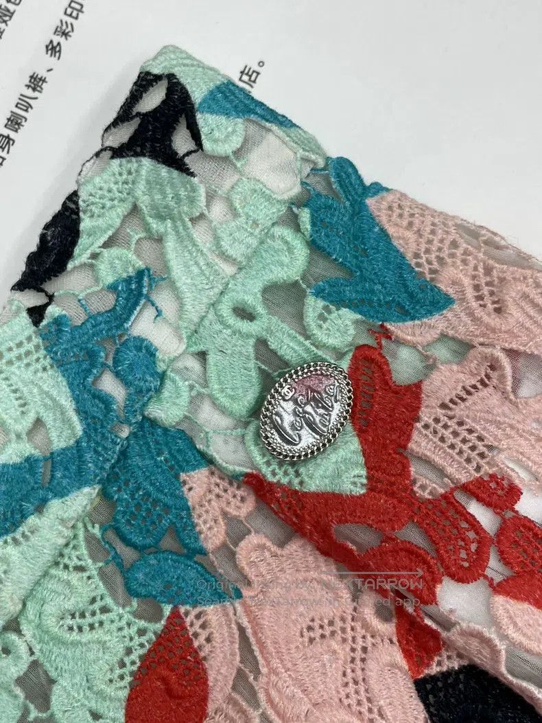 Chanel Chanel Cuban series colorful skirt Size 42" / US 20 - 4 Thumbnail