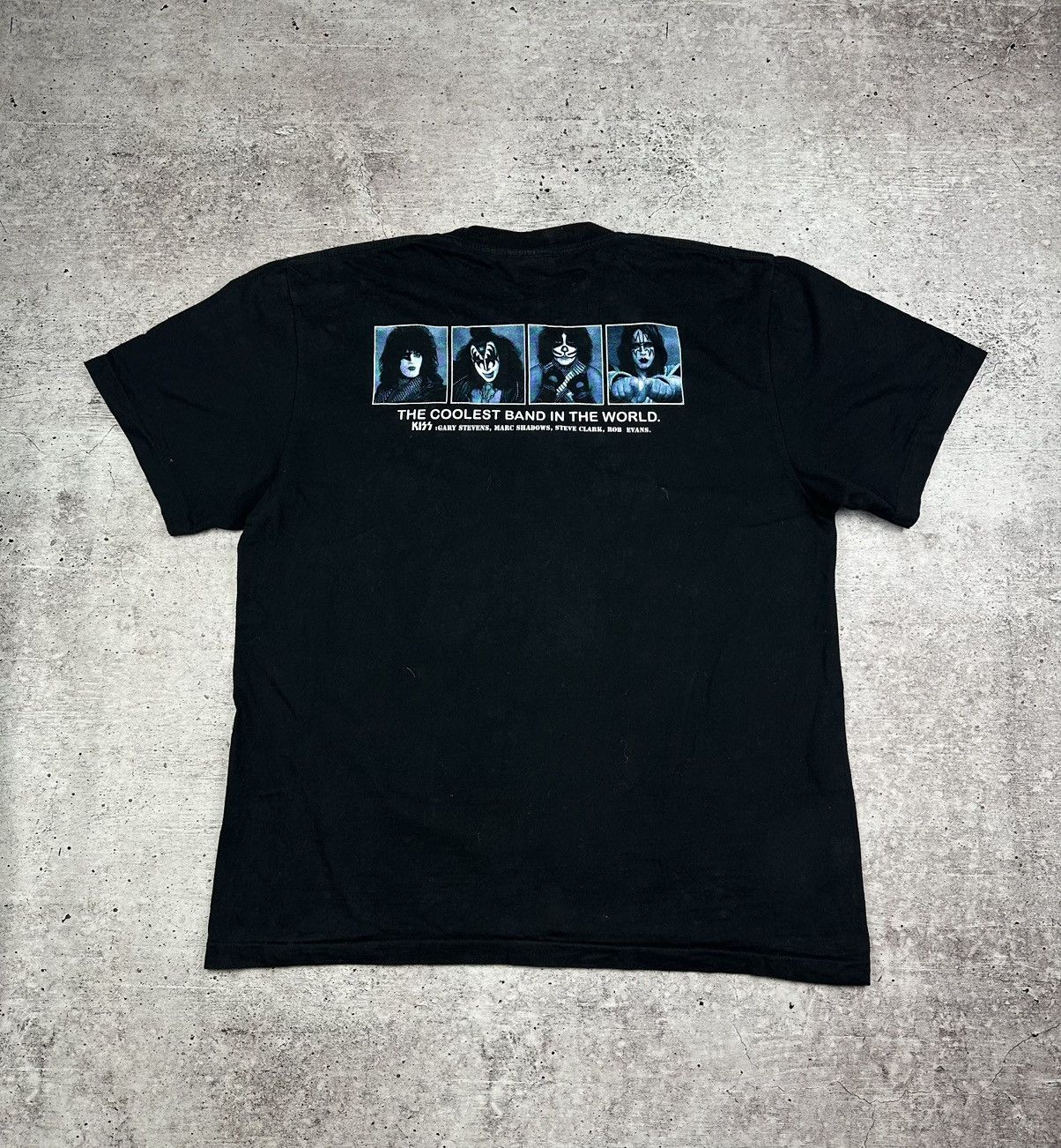 Band Tees 90s Kiss ‘The Coolest Band in the World’ Vintage T Shirt Size US XL / EU 56 / 4 - 15 Thumbnail