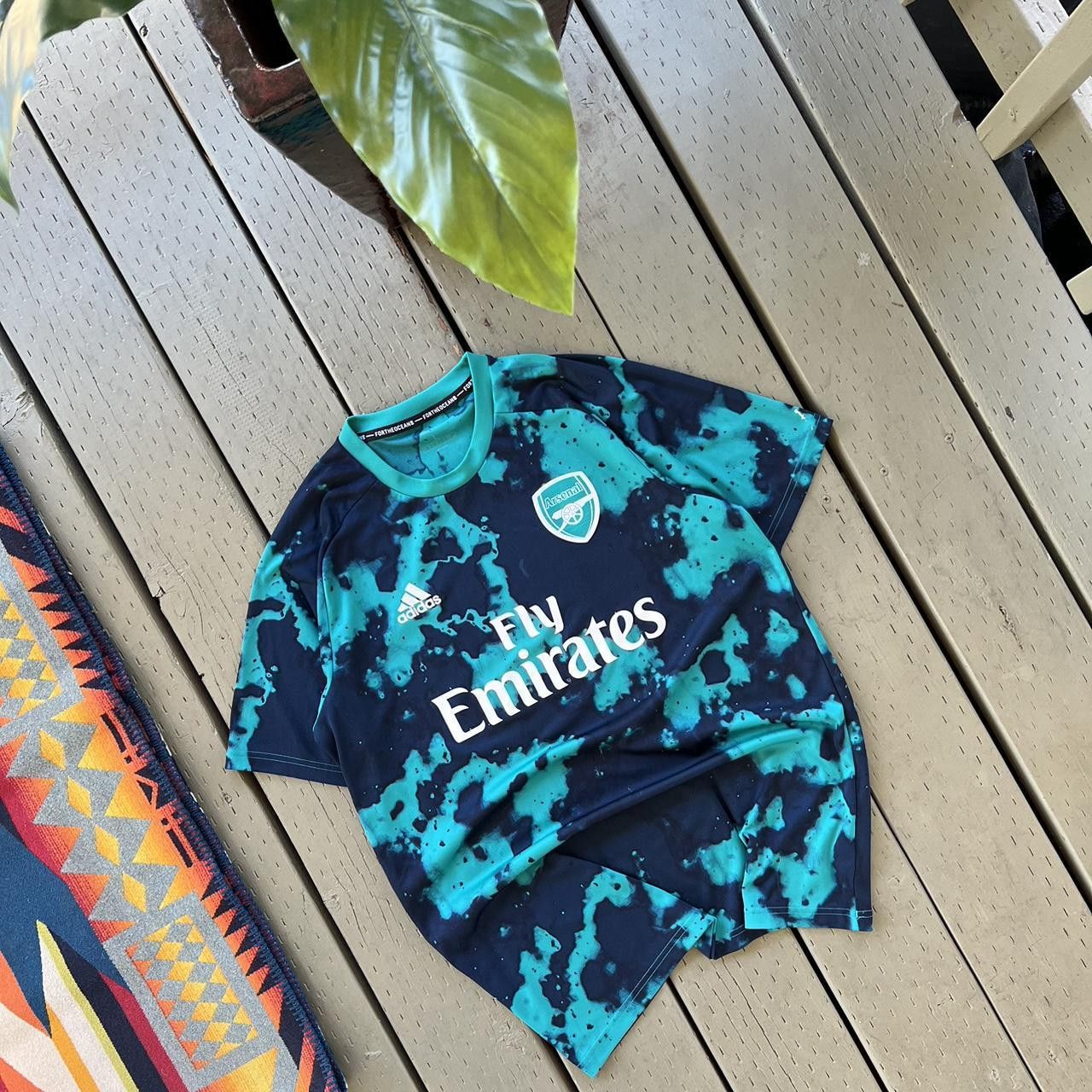 Adidas × Vintage Arsenal Jersey Size US L / EU 52-54 / 3 - 3 Thumbnail