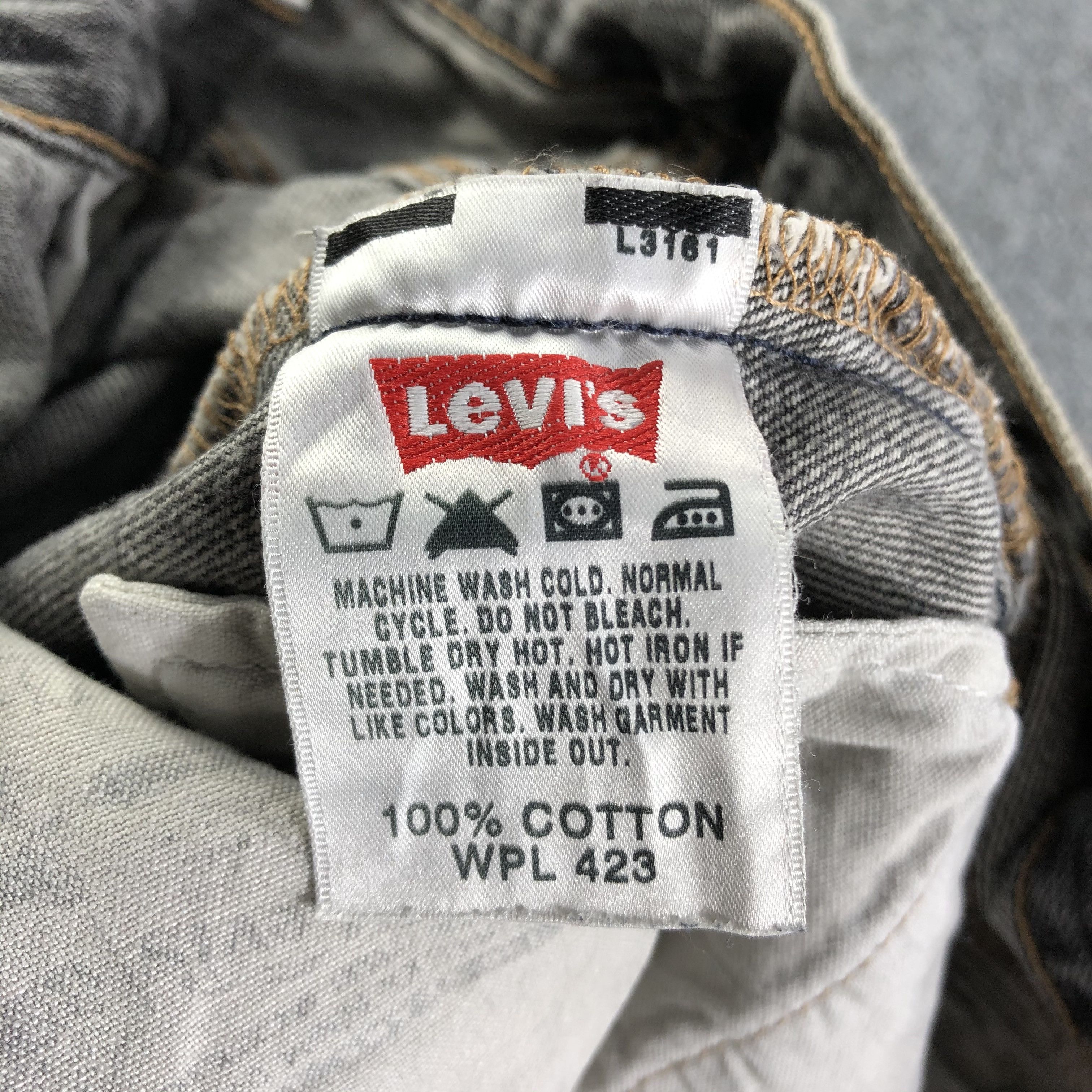 Levi's 90s Vintage Levis 501 Earth Tone Jeans-J3066 Size US 31 - 11 Thumbnail