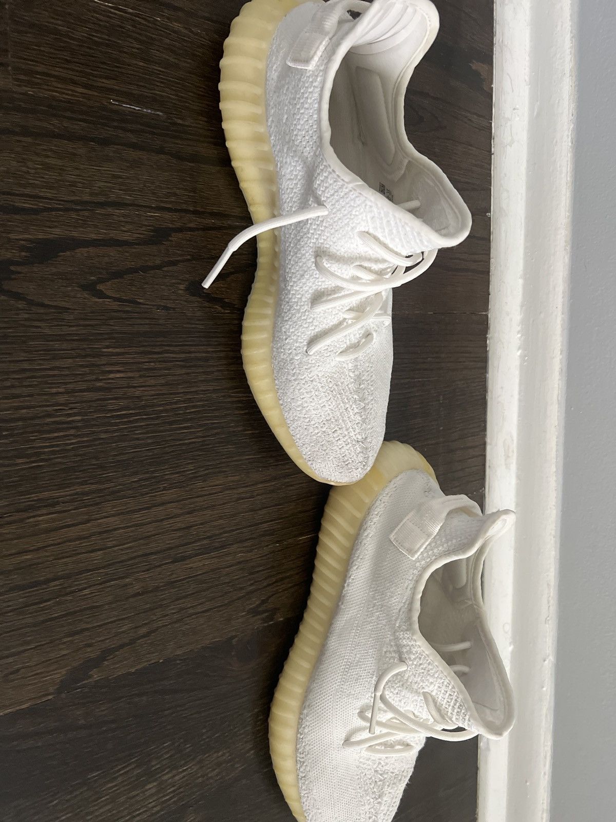 Adidas × Kanye West Adidas Yeezy 350 V2 Cream White Size US 11 / EU 44 - 5 Thumbnail
