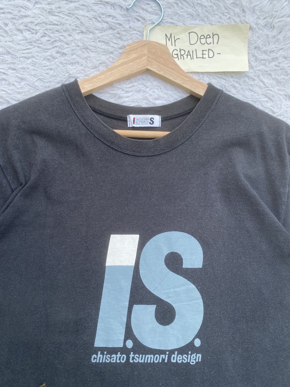 Issey Miyake Vintage Rare Issey Miyake x Tsumori Chisato Big Logo Tshirt Size US S / EU 44-46 / 1 - 9 Thumbnail