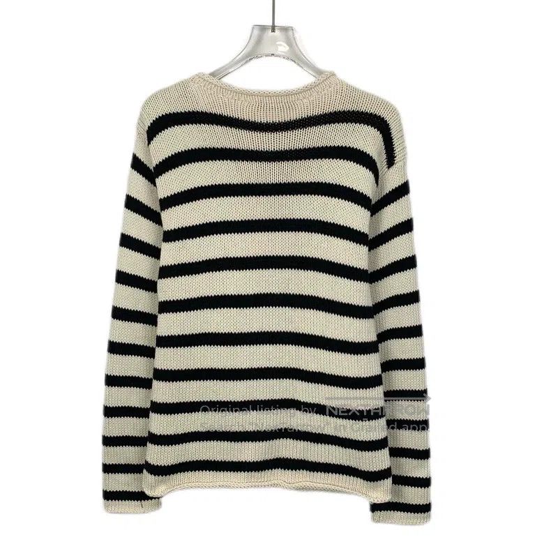 Dior Dior Colour-blocked striped cotton round-neck long-sleeved Size XS / US 0-2 / IT 36-38 - 2 Thumbnail