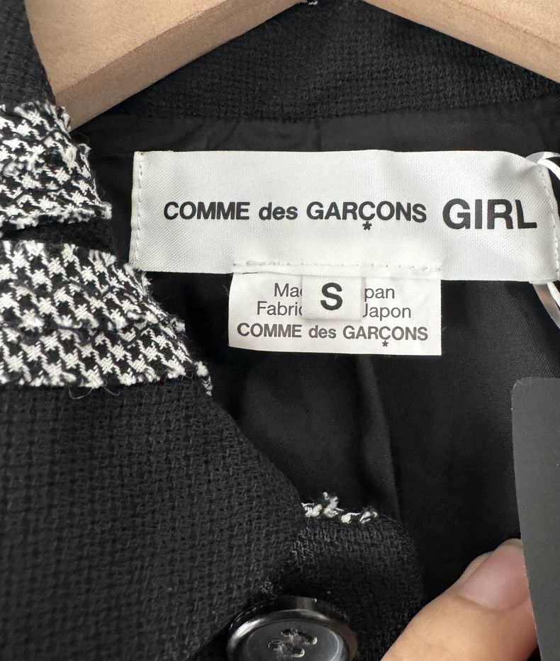 Other Comme Des Garcons Black letter blazer Size S / US 4 / IT 40 - 3 Thumbnail