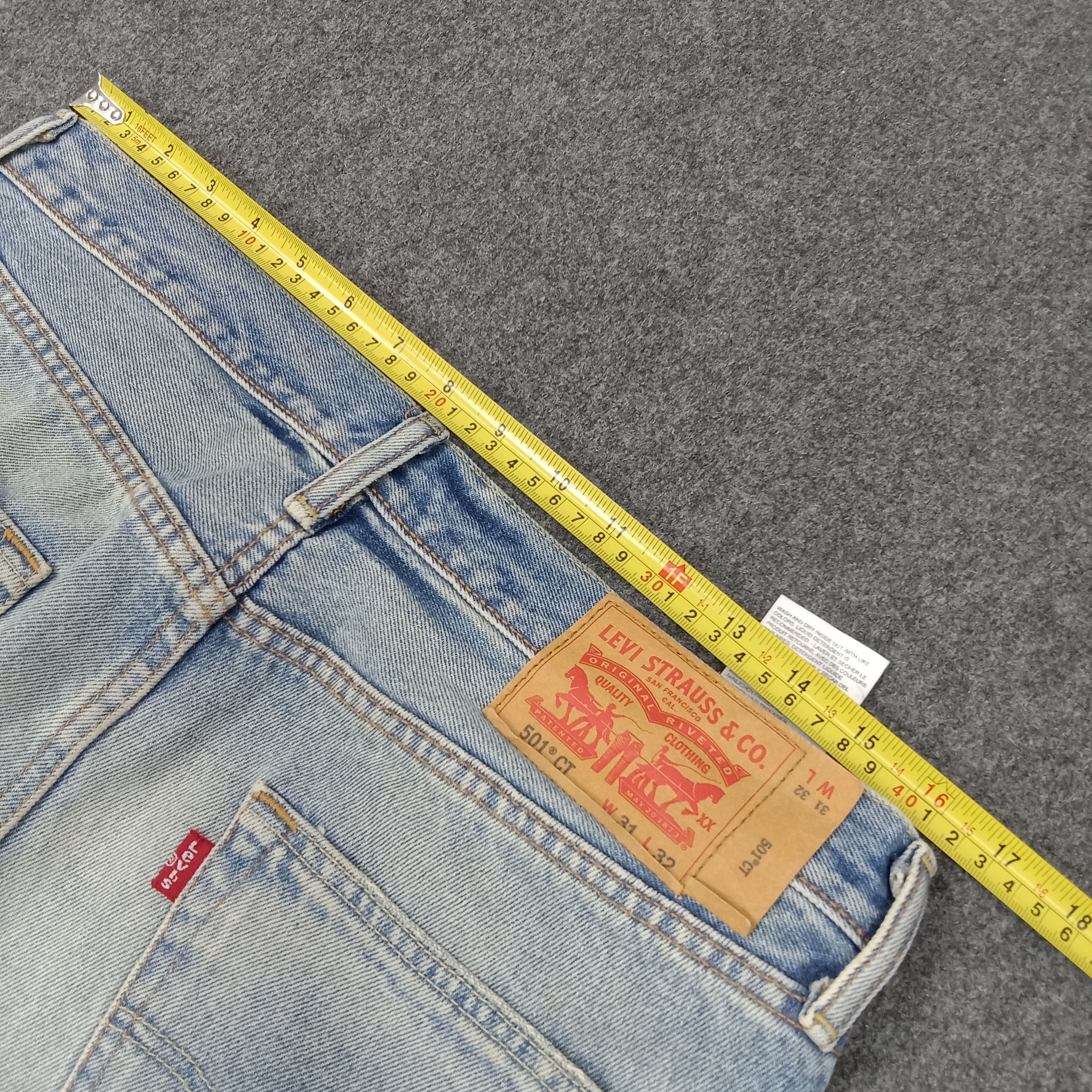 Levi's Levi's 501 American Distressed Style Denim Jeans c235n35 Size US 32 / EU 48 - 11 Thumbnail