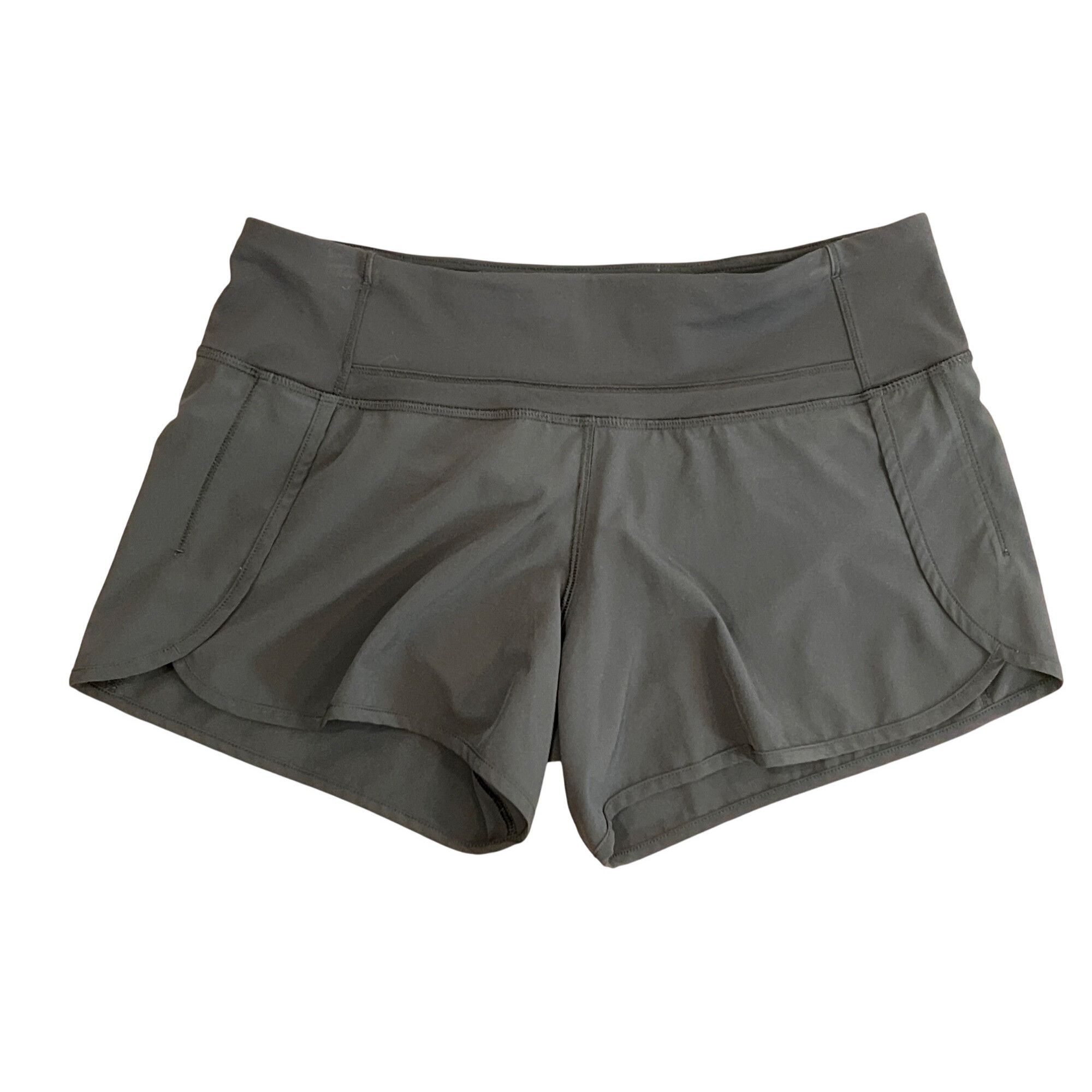 Lululemon Lululemon Athletica Black High-Rise Womens Athletic Shorts W Size 28" / US 6 / IT 42 - 1 Thumbnail