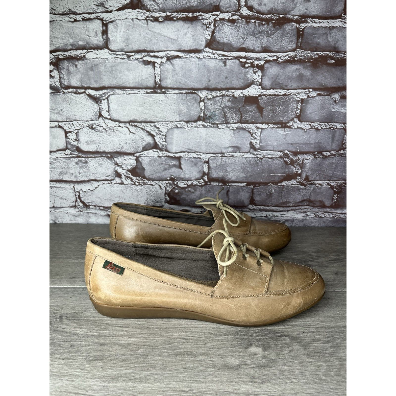 Bass GH Bass & Co. Bass Carla Clay Tan Leather Oxfords Shoes Wome Size US 11 / IT 41 - 17 Thumbnail