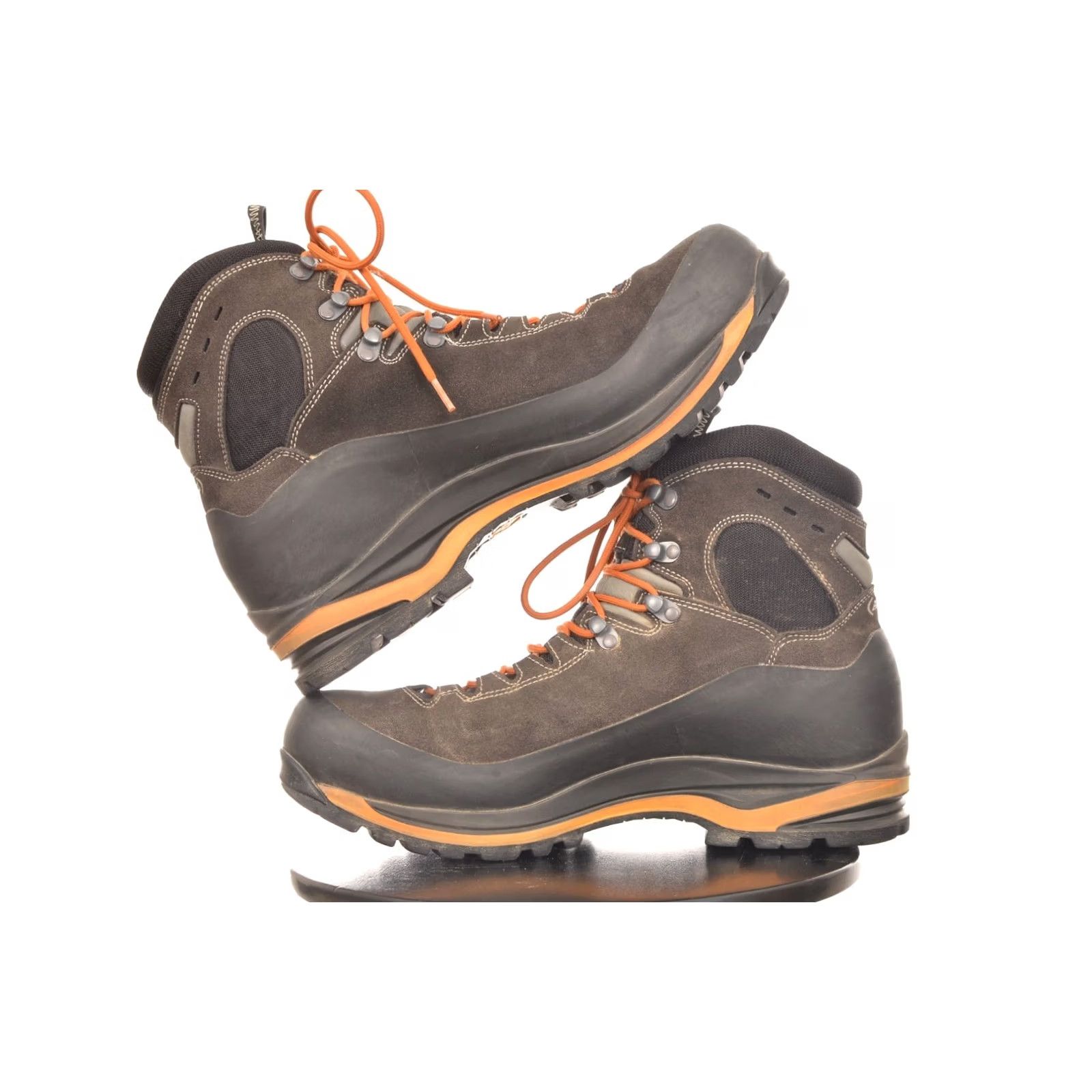 Vintage DDP Aku Superalp GTX Vibram Hiking Outdoor Boots Men US 12 1/2 Black Leather 47 Vintage? Size US 13 / EU 46 - 5 Thumbnail