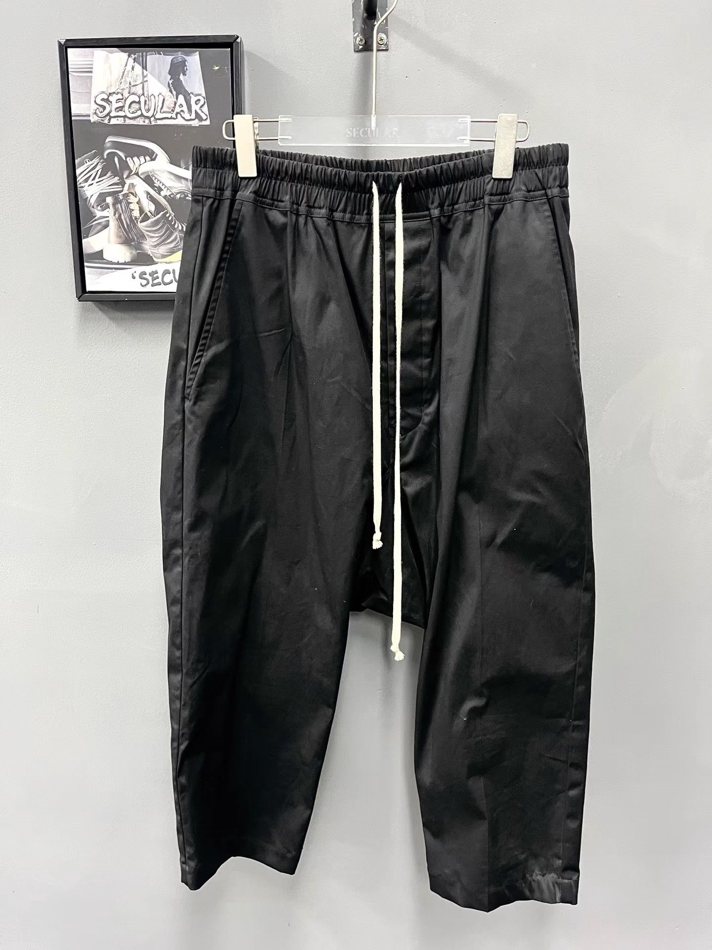 Rick Owens Rick Owens Mainline Cropped Pants K34 Size US 36 / EU 52 - 1 Thumbnail