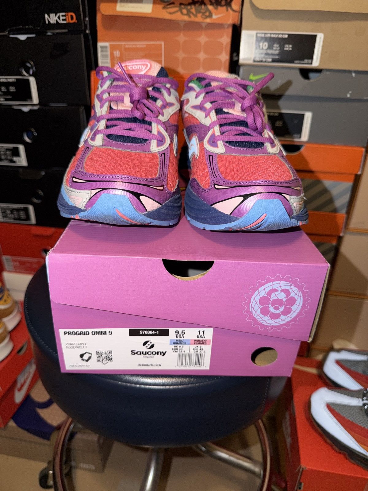 Saucony Saucony PROGRID OMINI 9 “JAE TIP” Size US 9.5 / EU 42-43 - 3 Thumbnail
