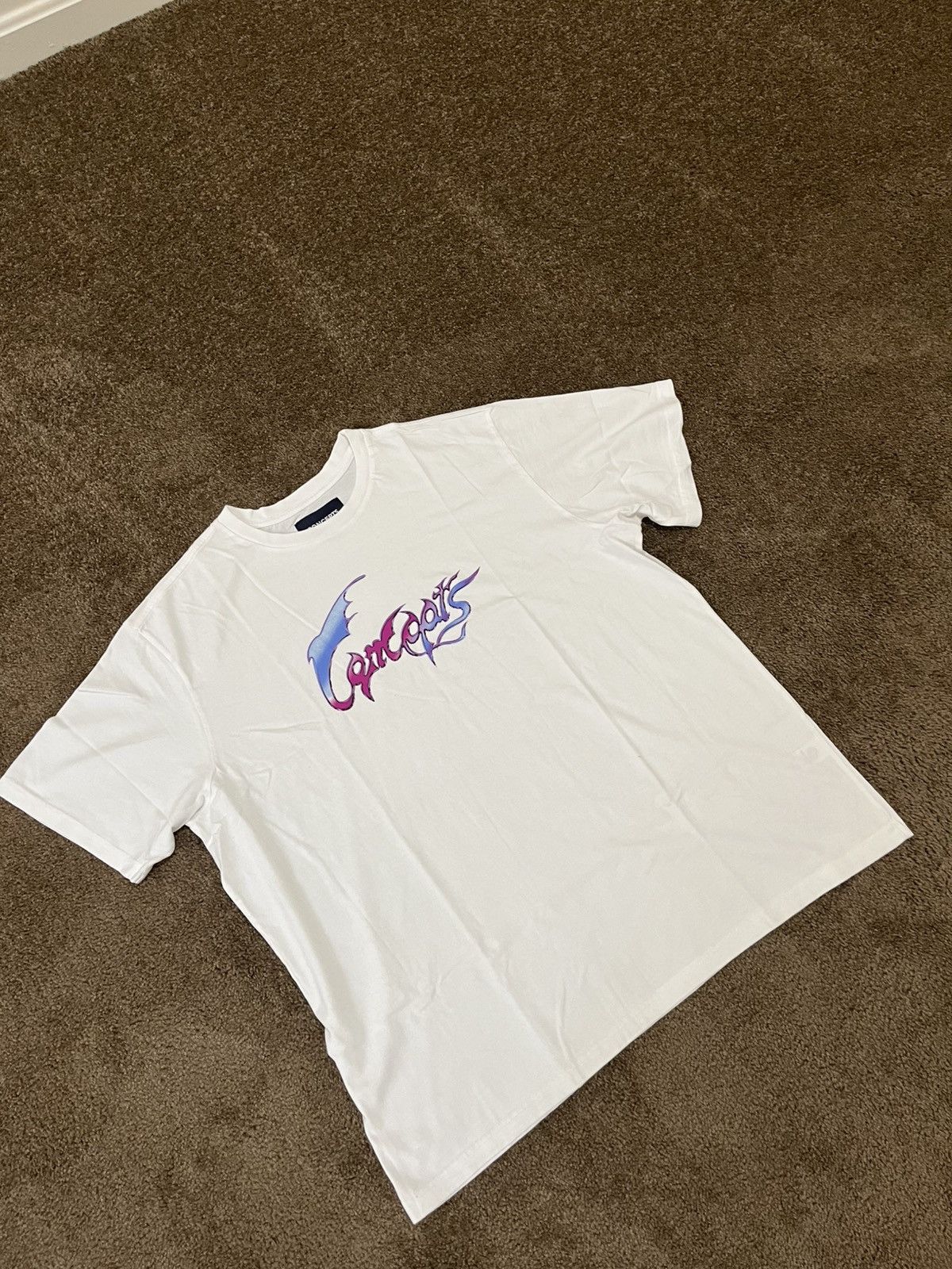 CNCPTS CNCPTS Concepts White Graphic Logo Tee NWOT Size 3XL Size US XXL / EU 58 / 5 - 7 Thumbnail