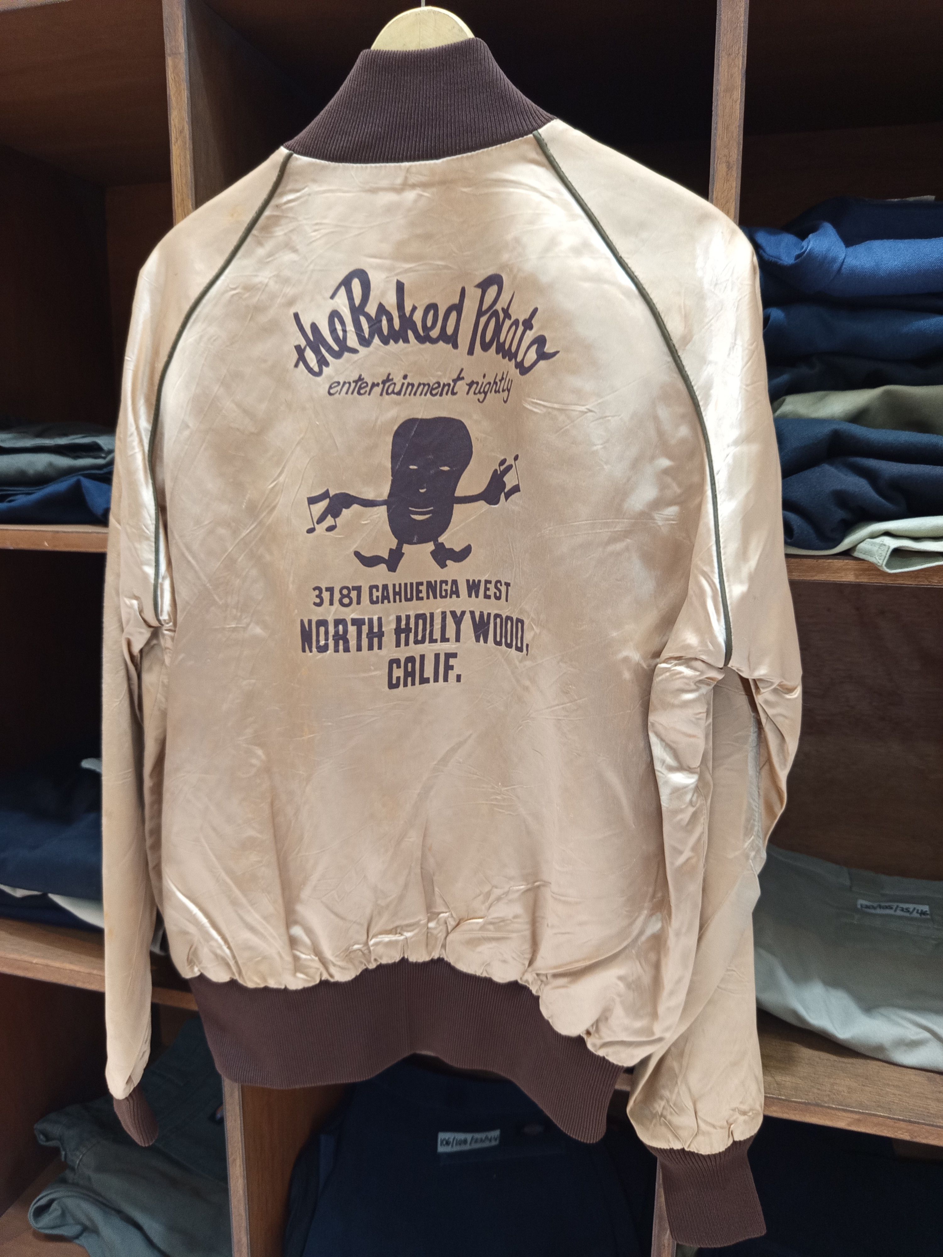Vintage 1970s The Baked Potato Entertainment Nightly Souvenir Jacket Size US L / EU 52-54 / 3 - 3 Thumbnail