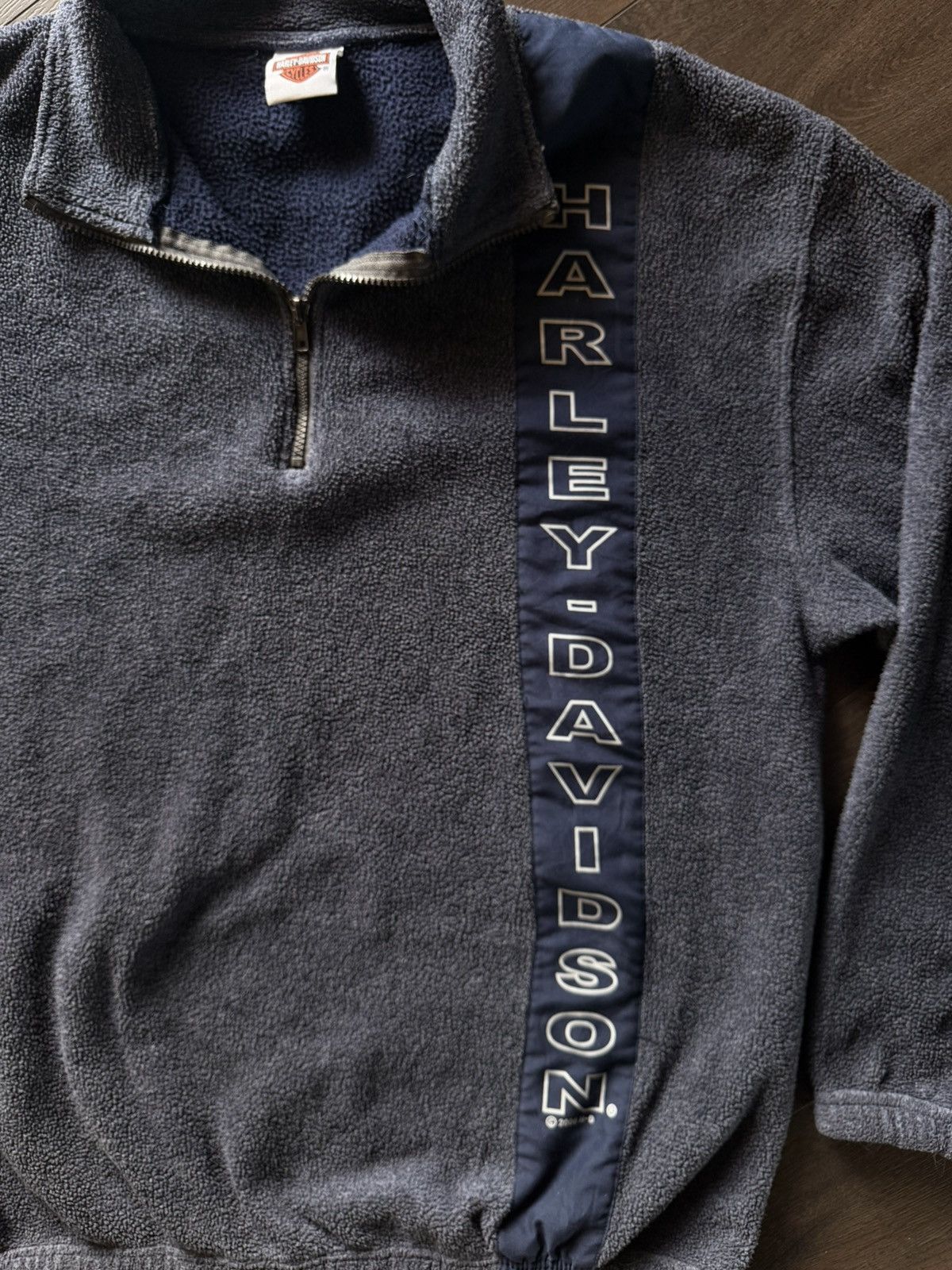 Harley Davidson Y2K Harley Davidson Fleece Crewneck Size US XL / EU 56 / 4 - 7 Thumbnail