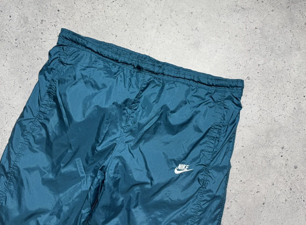 Nike Nike Vintage 80’s Nylon Track Pants Swoosh Drill Size US 34 / EU 50 - 3 Thumbnail