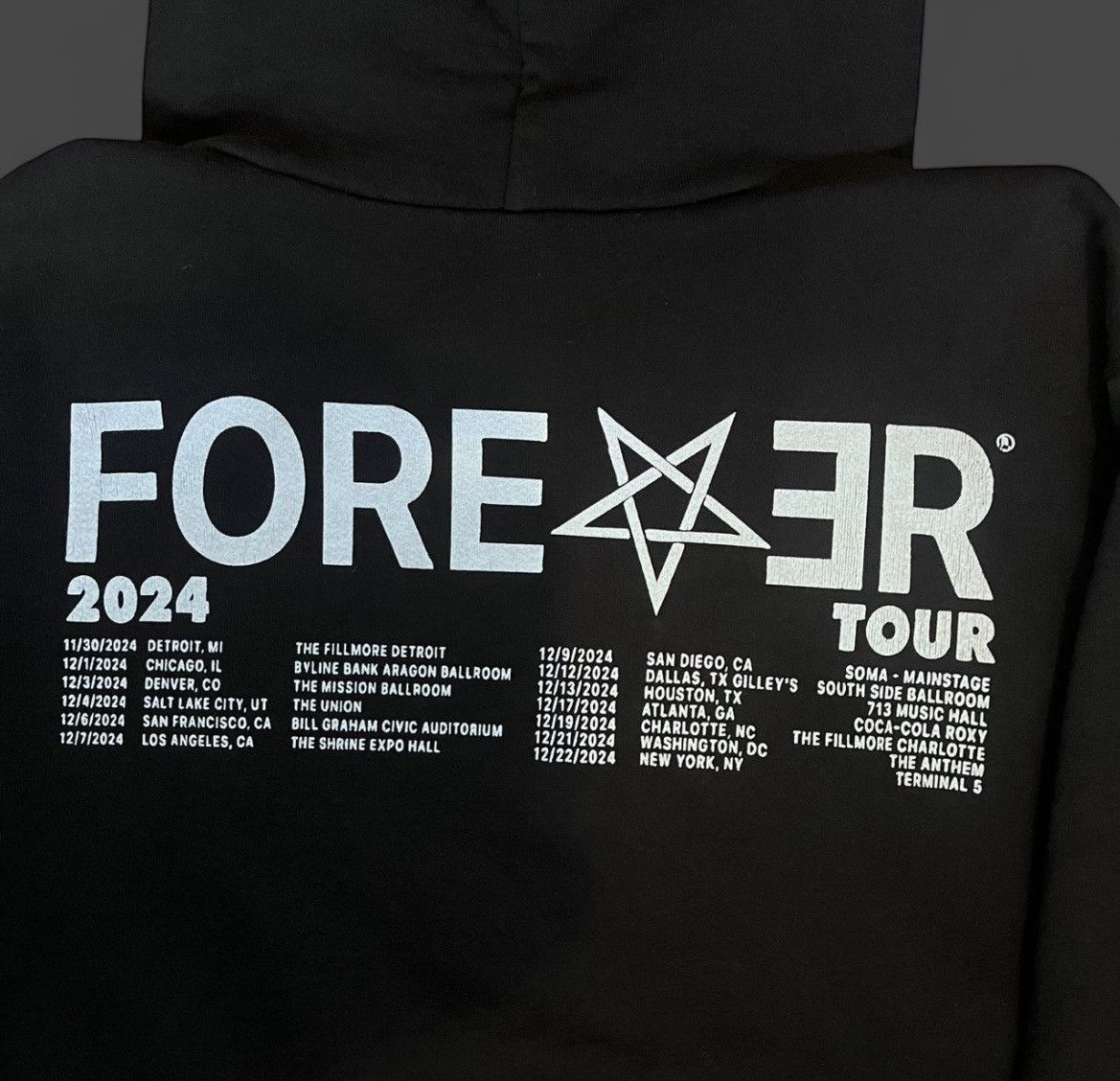 Destroy Lonely LOVE LAST FOREVER Black Hoodie Size US M / EU 48-50 / 2 - 5 Thumbnail