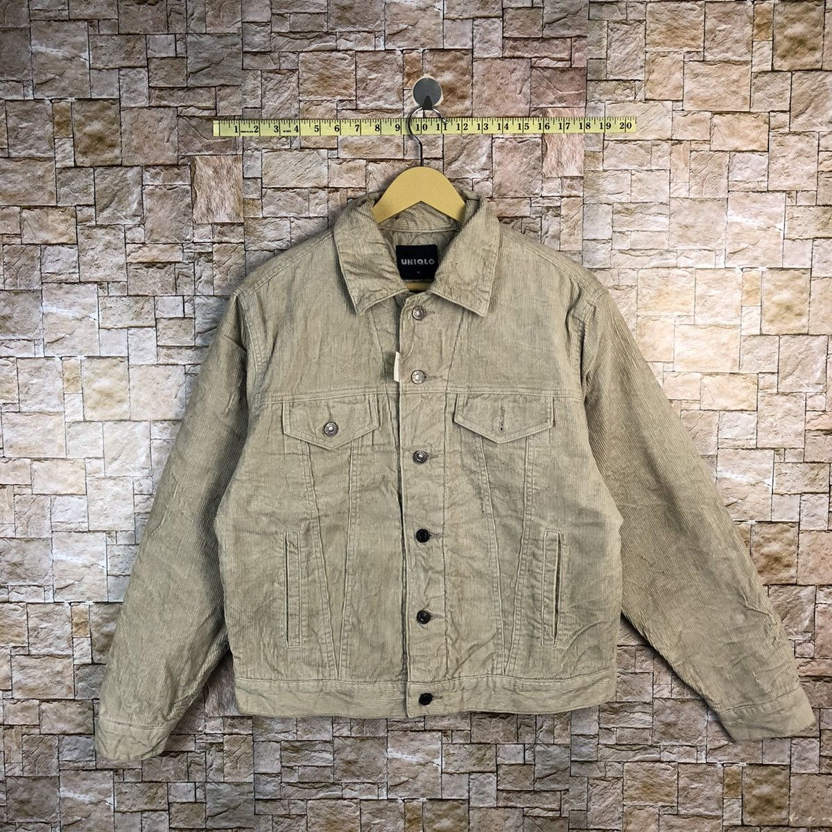 Uniqlo Uniqlo Brown Conduroy jacket vintage #A522 Size US M / EU 48-50 / 2 - 1 Thumbnail