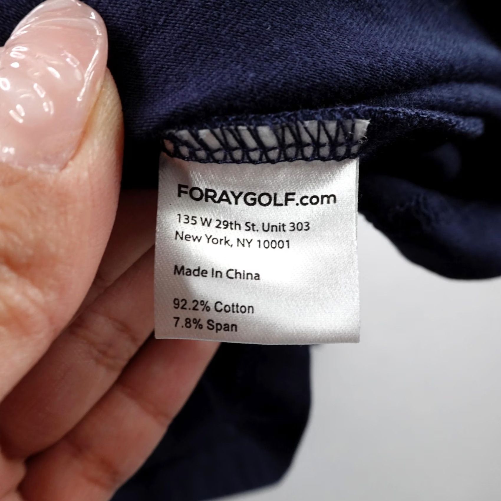 Vintage Foray Golf Hoodie Mens Large Blue Pullover Lightweight Sweatshirt Performance Size US L / EU 52-54 / 3 - 3 Thumbnail