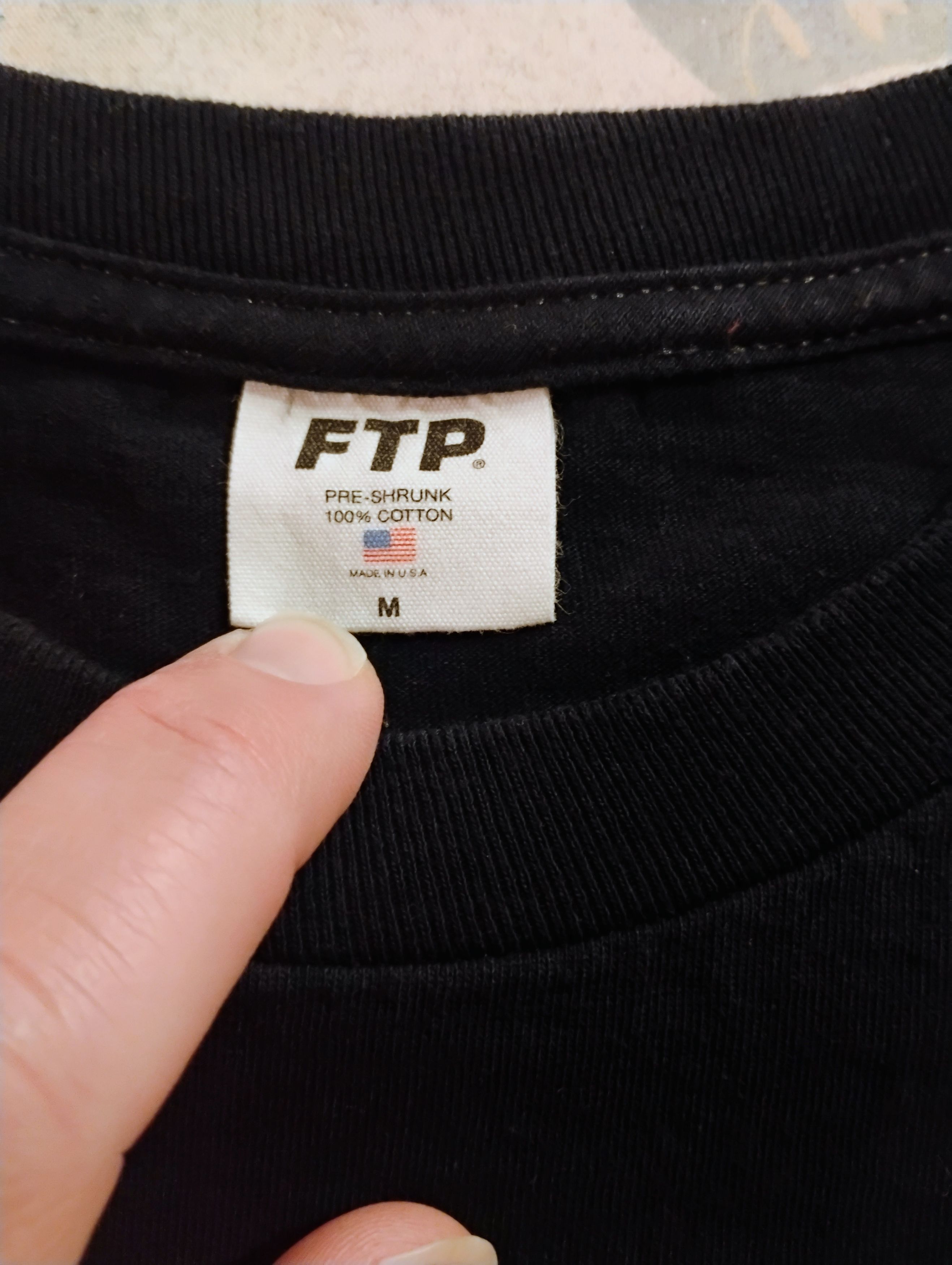 Fuck The Population FTP bling logo tee Size US M / EU 48-50 / 2 - 4 Thumbnail