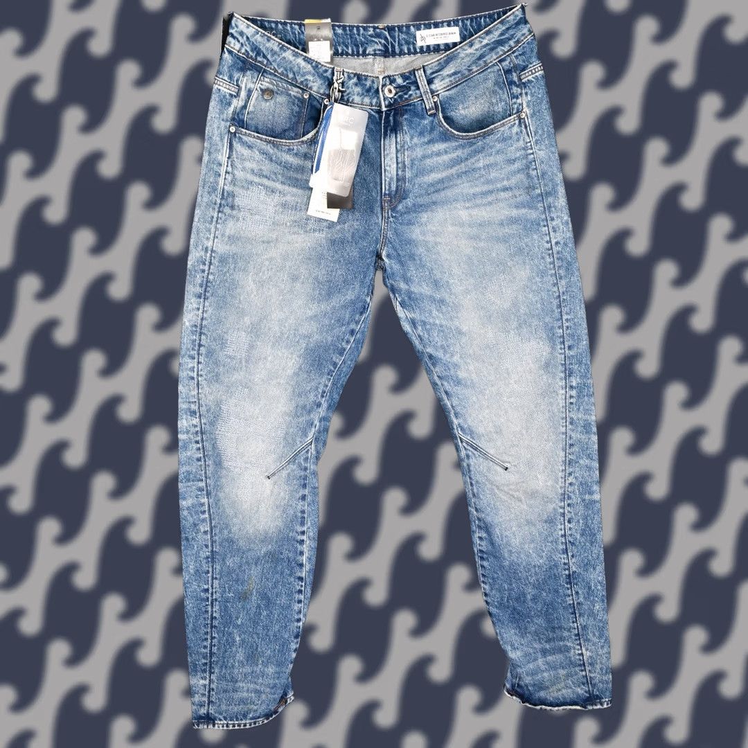 G-Star G-Star Arc 3D Mid Boyfriend Denim Jeans WOMEN W30/L32 Blue 100% Cotton 5-Pocket Size 30" / US 8 / IT 44 - 1 Thumbnail