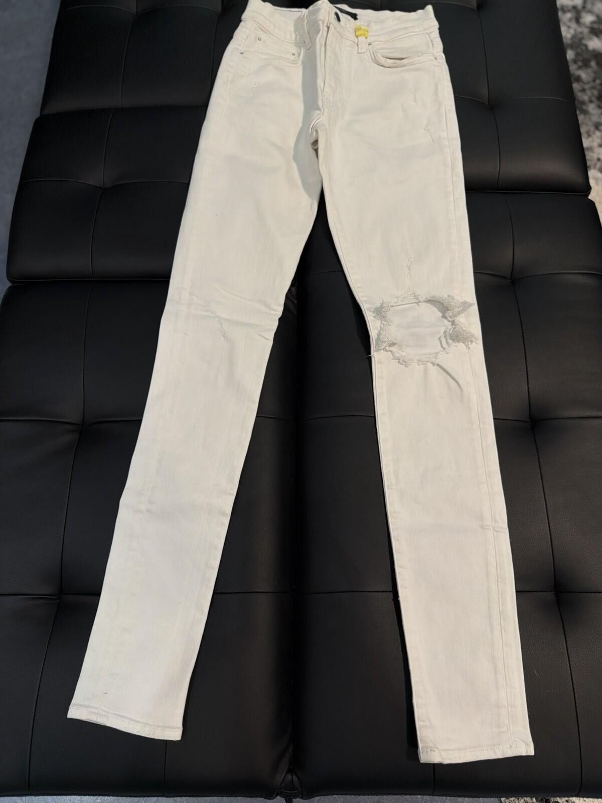Amiri Size 30 - Amiri White Pants Jeans 100% Authentic Size US 30 / EU 46 - 2 Thumbnail