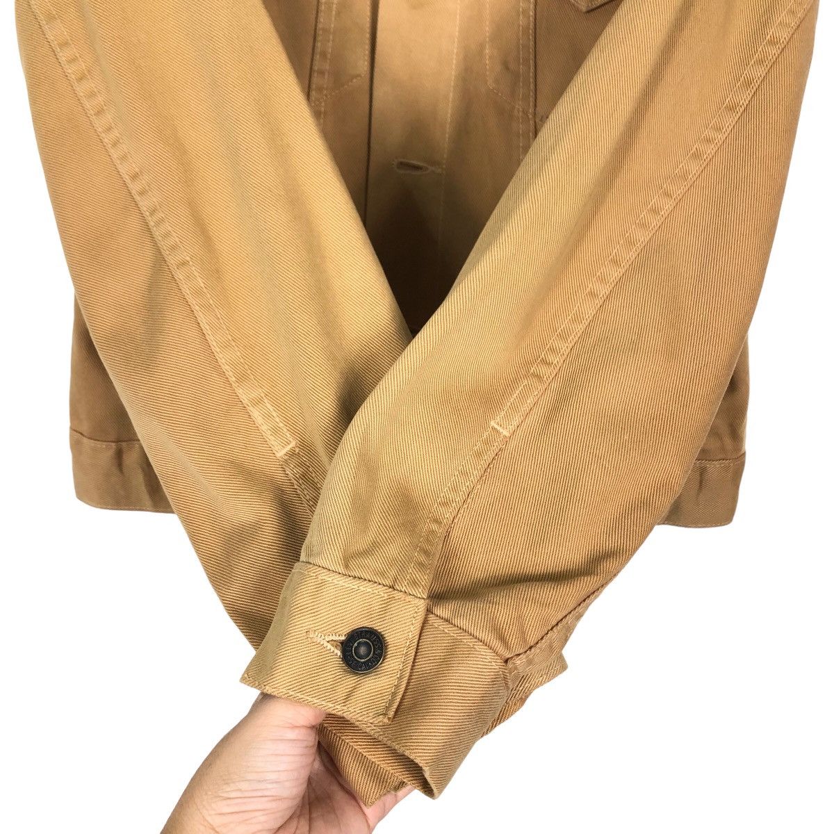 Levi's 🔥90’s Vintage Trucker Jacket White Levi’s Jacket Size US M / EU 48-50 / 2 - 12 Thumbnail