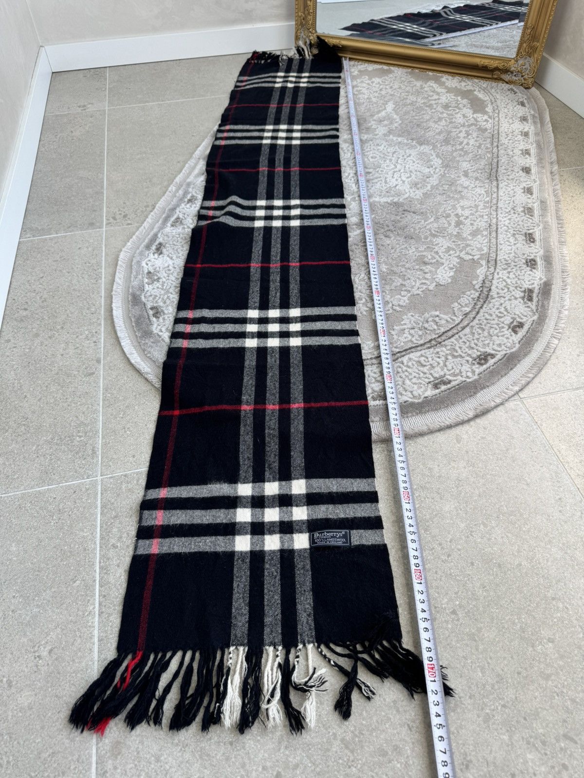 Burberry Burberry’s scarf vintage rare VTG wool England Size ONE SIZE - 6 Thumbnail