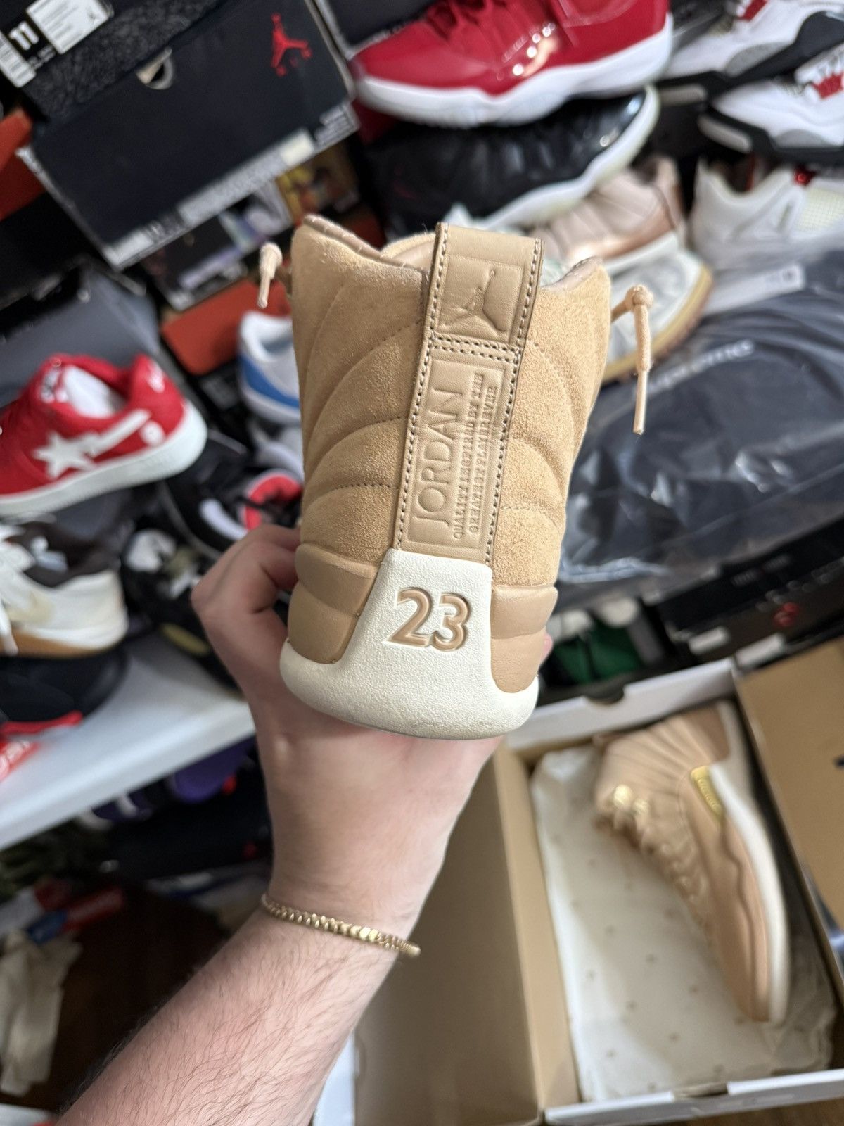 Jordan Brand Jordan retro 12 vanchetta tan sz 8 Size US 8 / EU 41 - 4 Thumbnail
