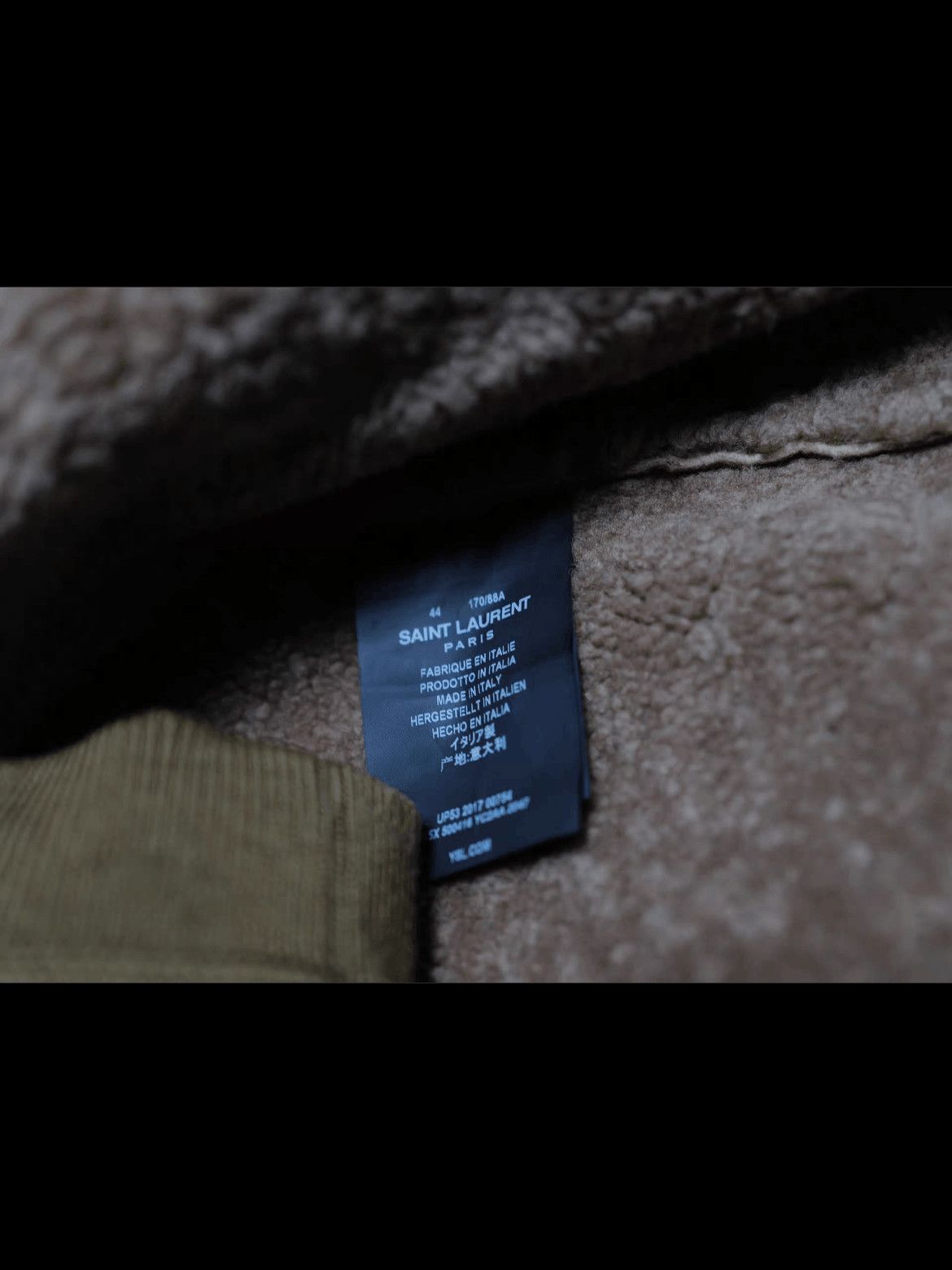 Saint Laurent Paris Sz 44 Saint Laurent Paris Suede Fur Jacket Size US S / EU 44-46 / 1 - 5 Thumbnail