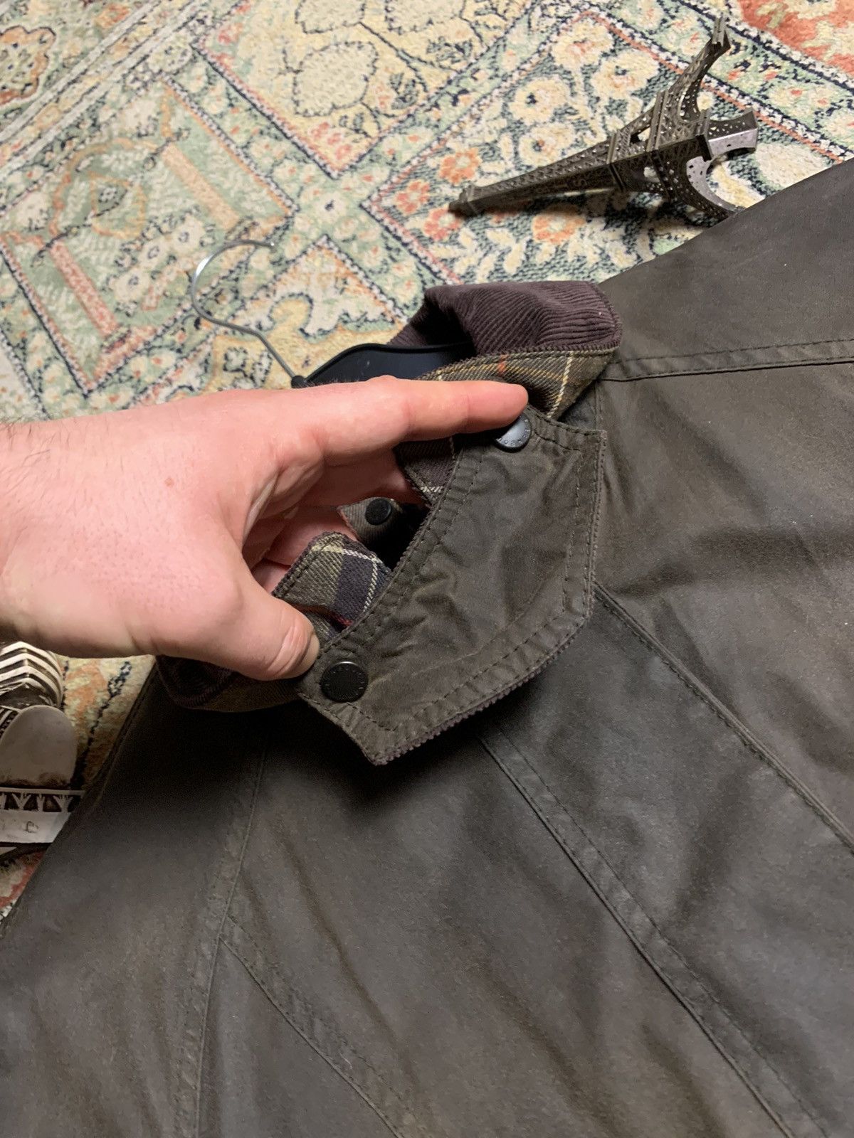 Barbour × Vintage Vintage Barbour Waxed jacket England Size US S / EU 44-46 / 1 - 5 Thumbnail