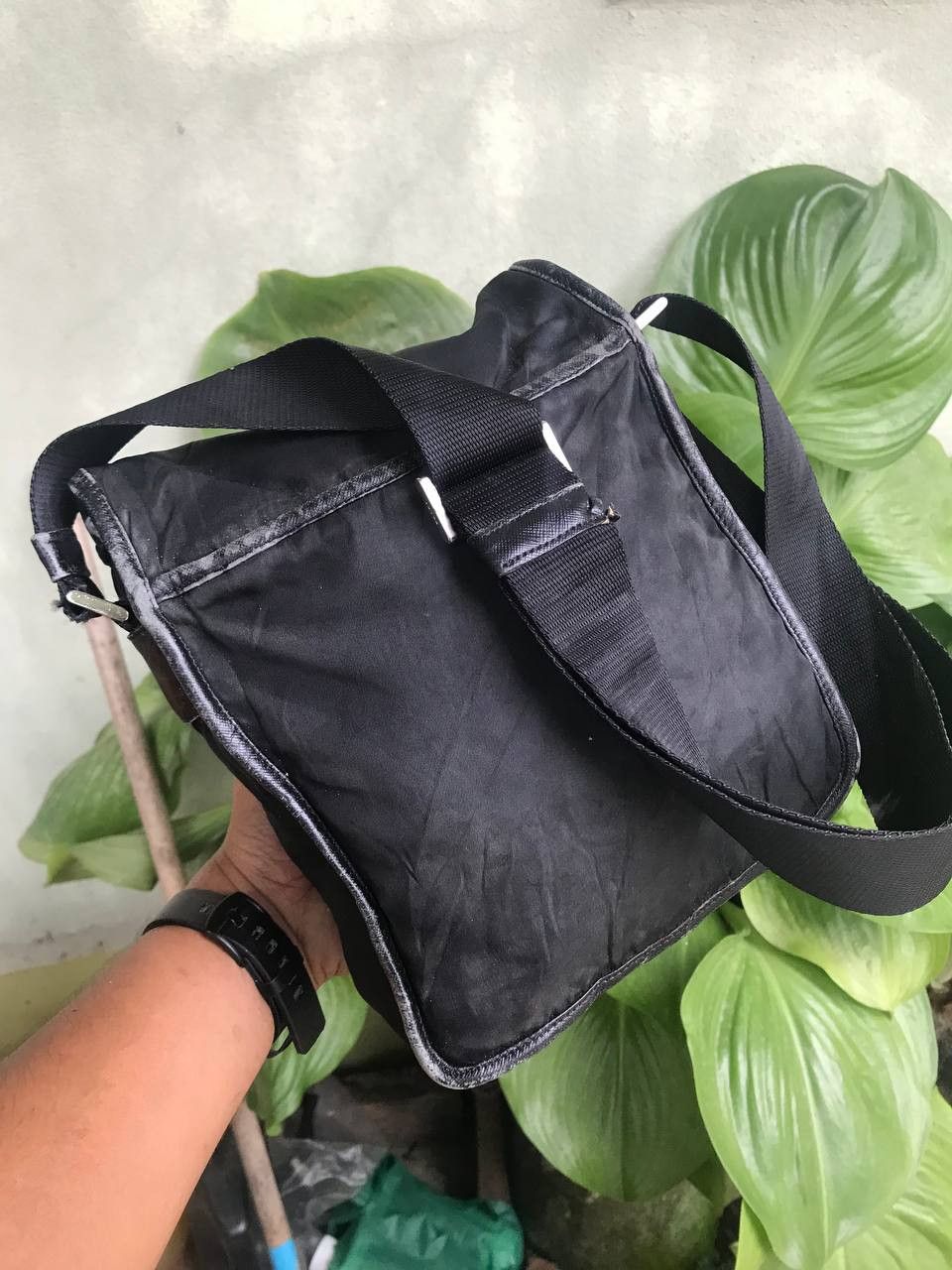 Prada × Vintage Vintage Prada Shoulder Black Size ONE SIZE - 7 Thumbnail