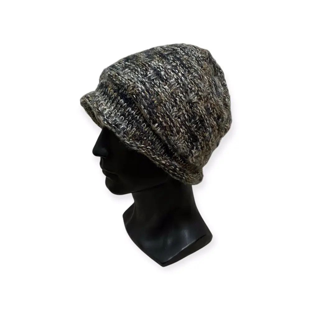 Vintage Japanese Brand Knit Beanie Hat Size ONE SIZE - 1 Thumbnail