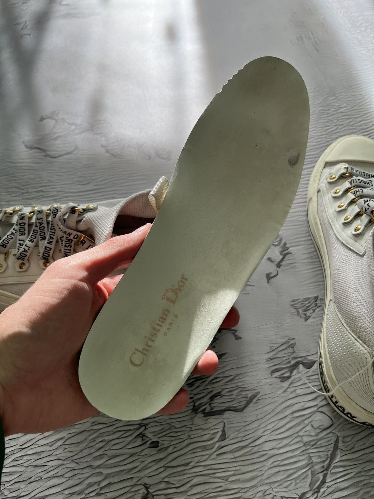 Dior Womens Walk'n Christian Dior Technical Oblique Sneakers Size US 8.5 / IT 38.5 - 9 Thumbnail
