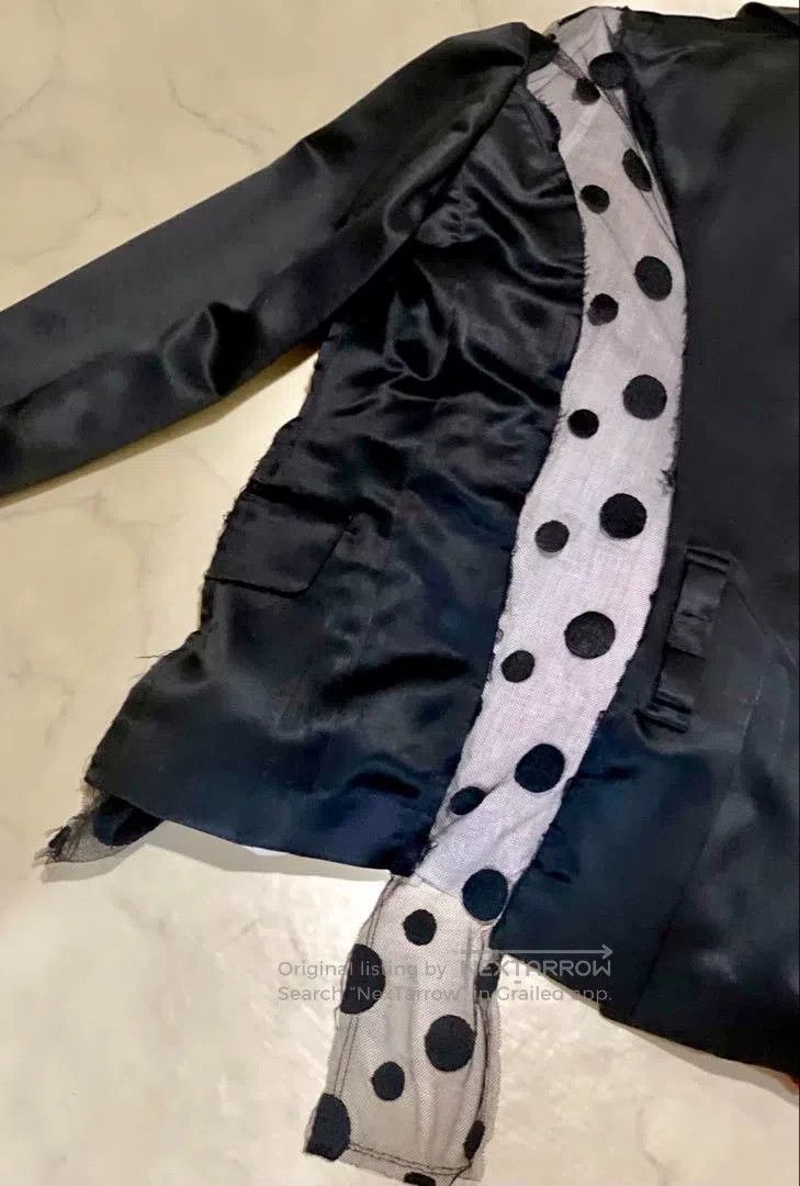 Comme des Garcons Comme Des Garcons Black vintage polka dot design top Size XS / US 0-2 / IT 36-38 - 4 Thumbnail