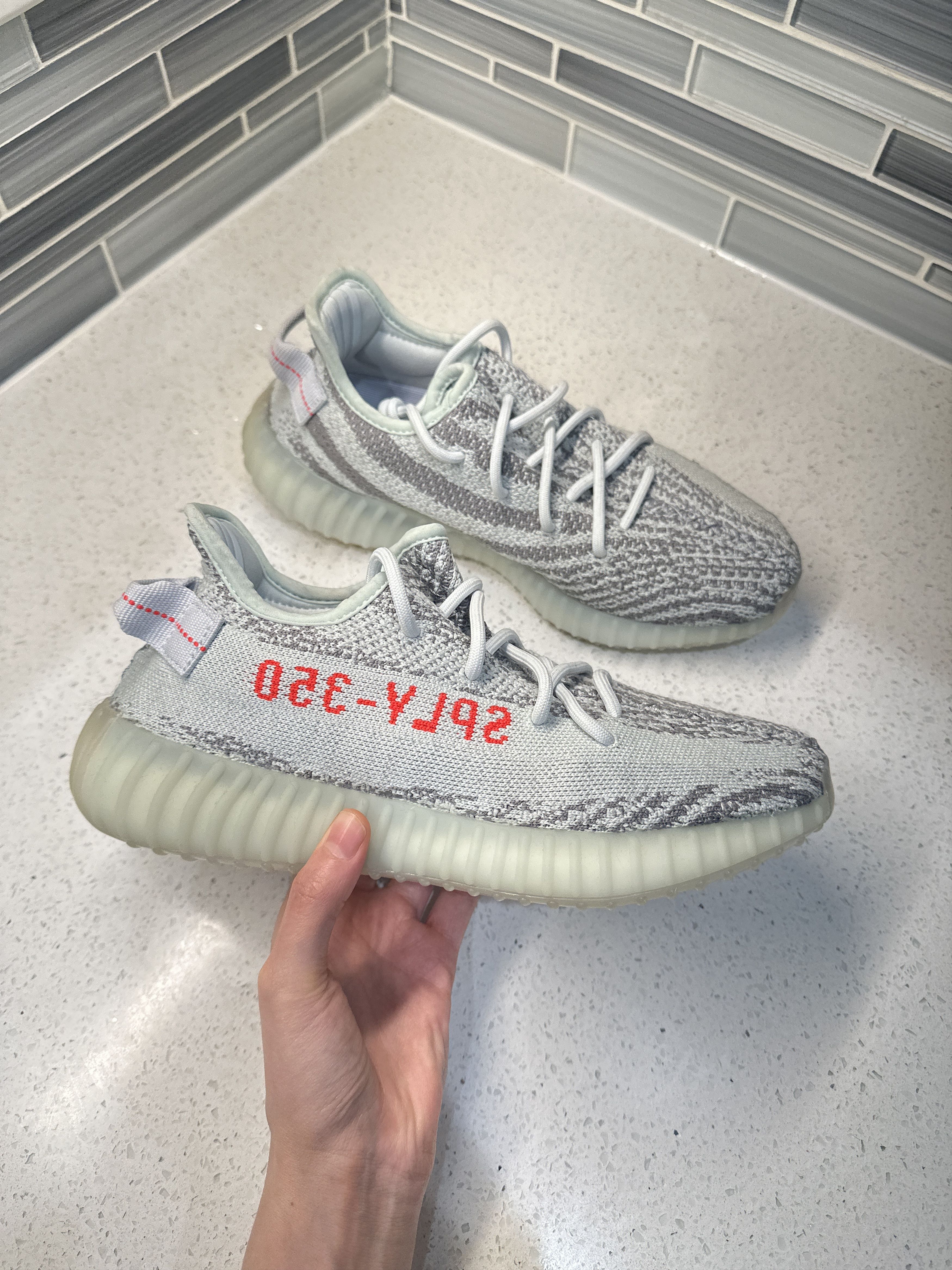 Yeezy blue tint grailed clearance