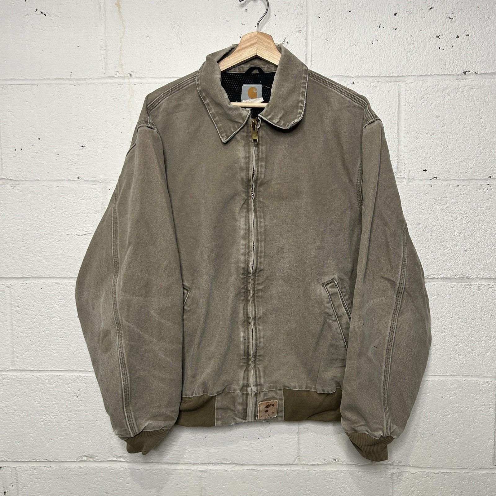 Carhartt Vintage Carhartt Mesh-Lined Santa Fe Jacket “Desert Brown” Size US L / EU 52-54 / 3 - 1 Thumbnail