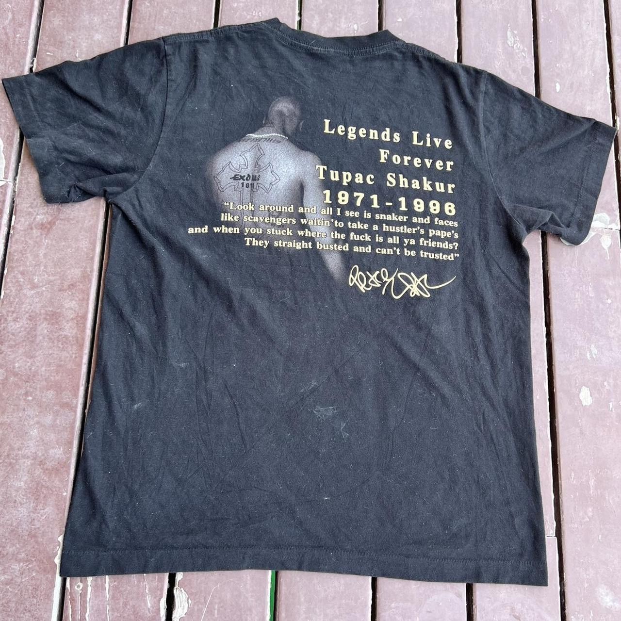Vintage VINTAGE 2PAC 1996 MEMORY Size US M / EU 48-50 / 2 - 7 Thumbnail