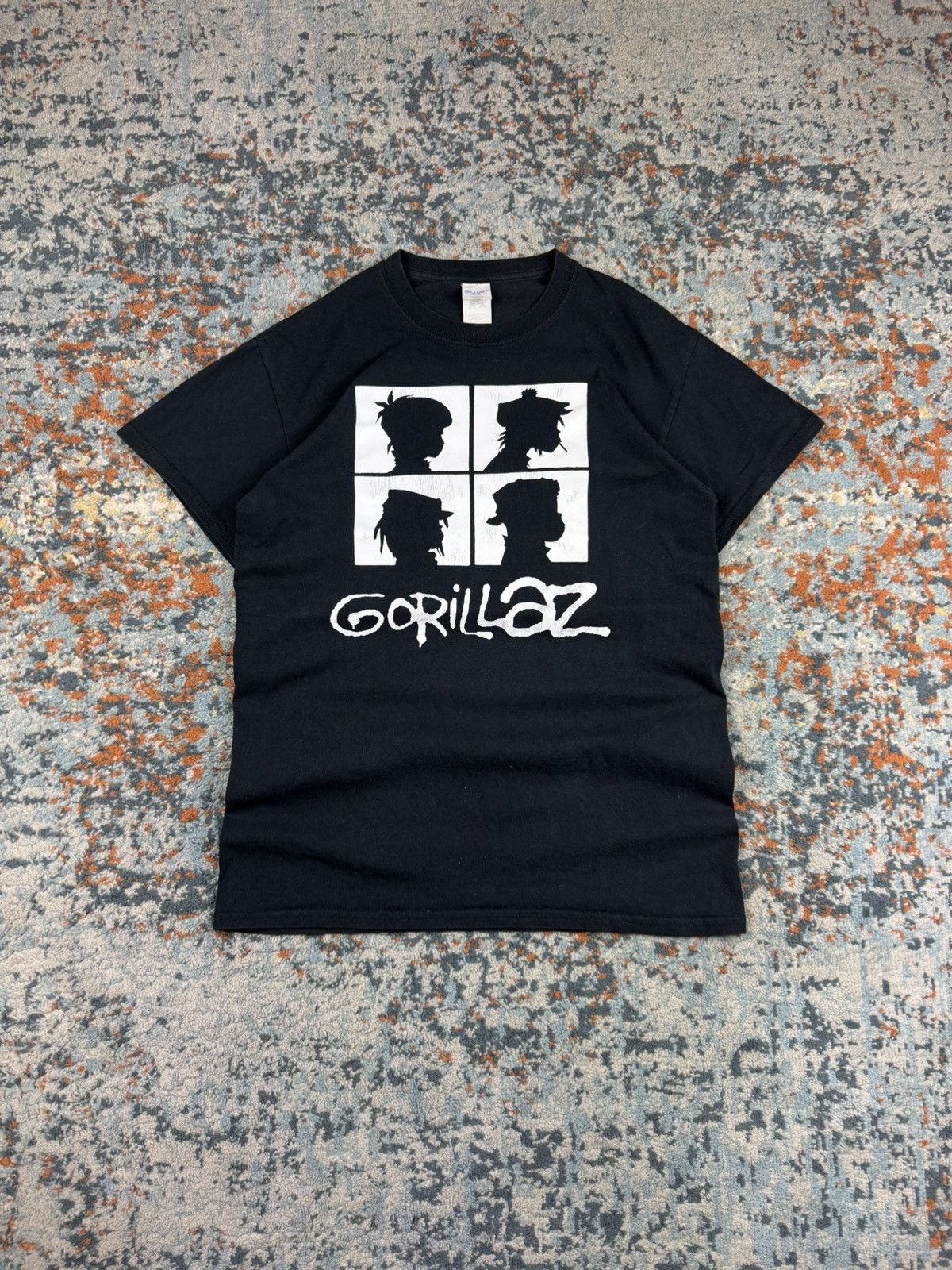 Band Tees Vintage 00s Gorillaz demon days merch graphic band tee Size US S / EU 44-46 / 1 - 1 Thumbnail