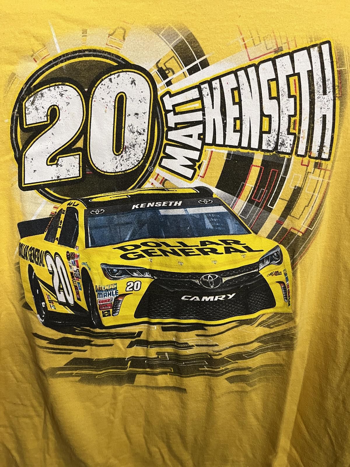 Designer Nascar Matt Kenseth T-shirt #20 Dollar General Tee - M Size US M / EU 48-50 / 2 - 4 Thumbnail